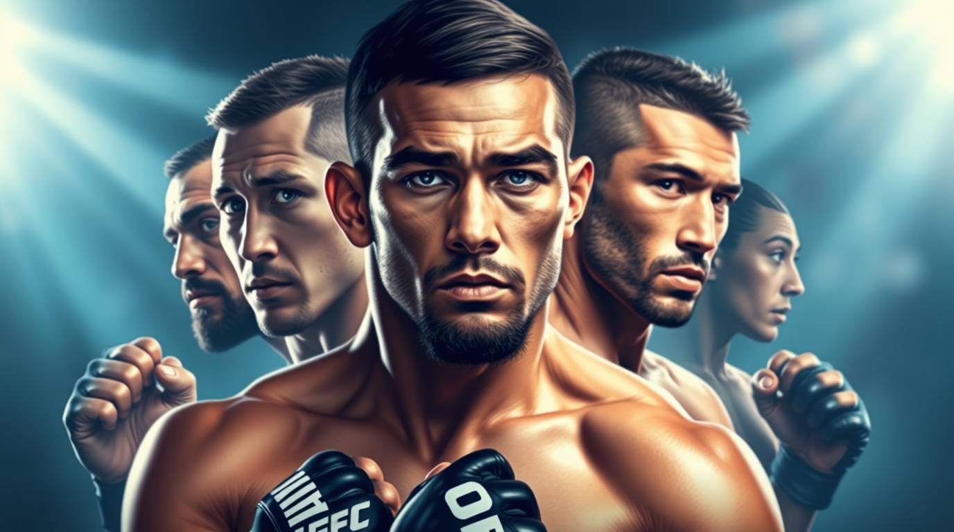 Los luchadores más destacados para el 2025 en UFC