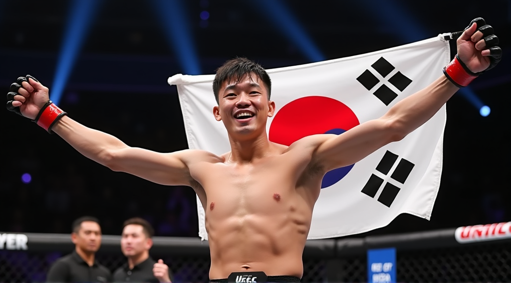 Seok Hyeon Ko brilla en su debut en el UFC con una victoria unánime