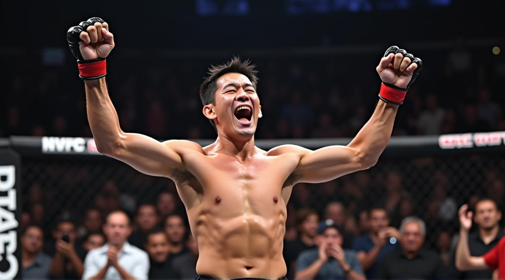 Tatsuro Taira Domina en UFC on ESPN 71 con una Sumisión Impresionante
