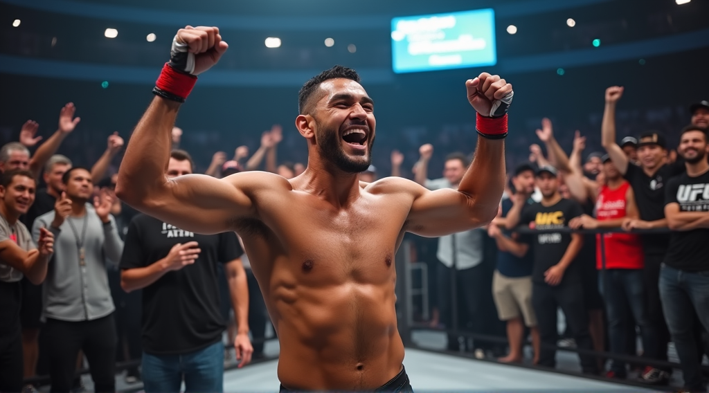 Khamzat Chimaev: El regreso triunfal del ‘Borz’ a Emiratos Árabes Unidos