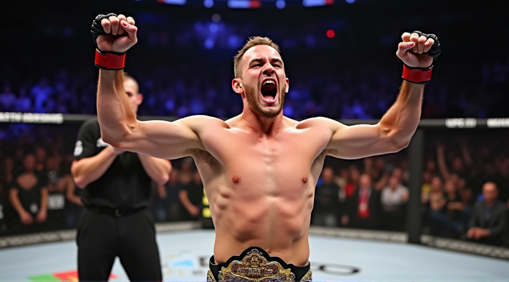 El día que Justin Gaethje casi pierde su título por culpa de una pizza