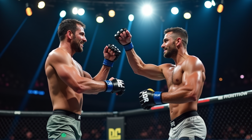 La emotiva victoria de Ante Delija en su debut en la UFC que conmovió a Tom Aspinall