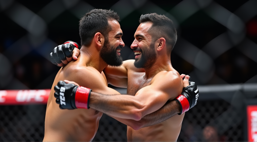 Ilia Topuria celebra la victoria de Merab Dvalishvili y lo proclama ‘leyenda viviente’