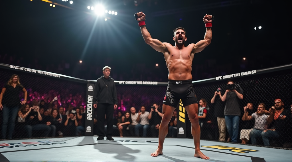 Charles Jourdain brilla en UFC Vancouver con espectacular victoria y bono de $50,000