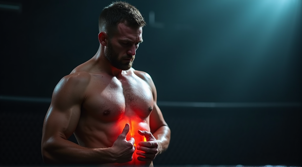 La lesión secreta de Ankalaev: cómo una costilla roja cambió su destino ante Pereira