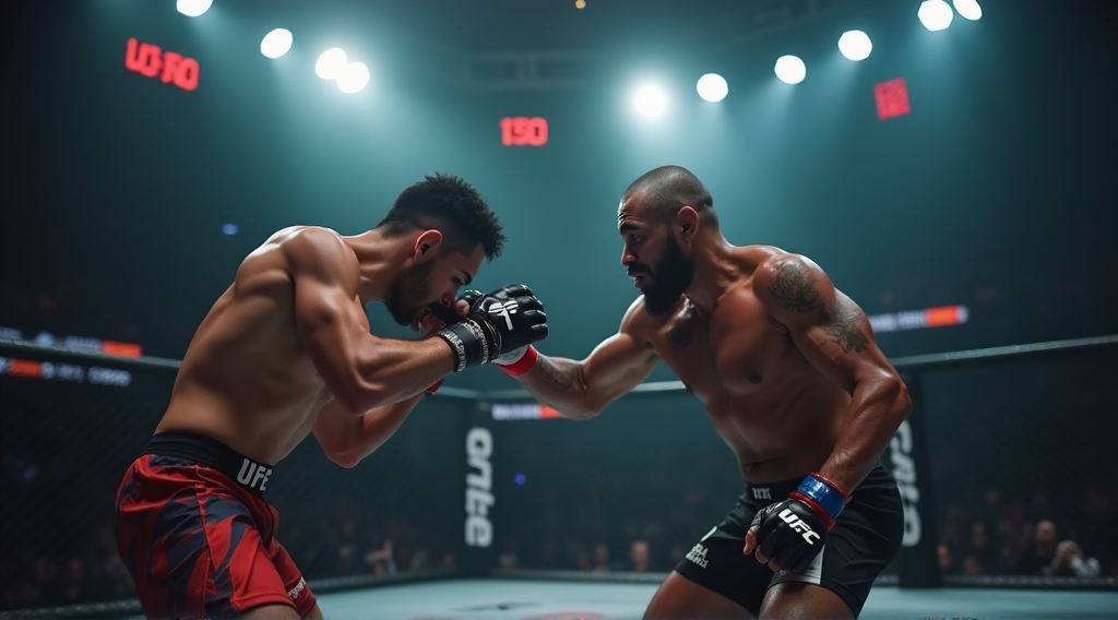 Nassourdine Imavov: Por qué su estrategia de golpeo es clave para alcanzar el cinturón de la UFC