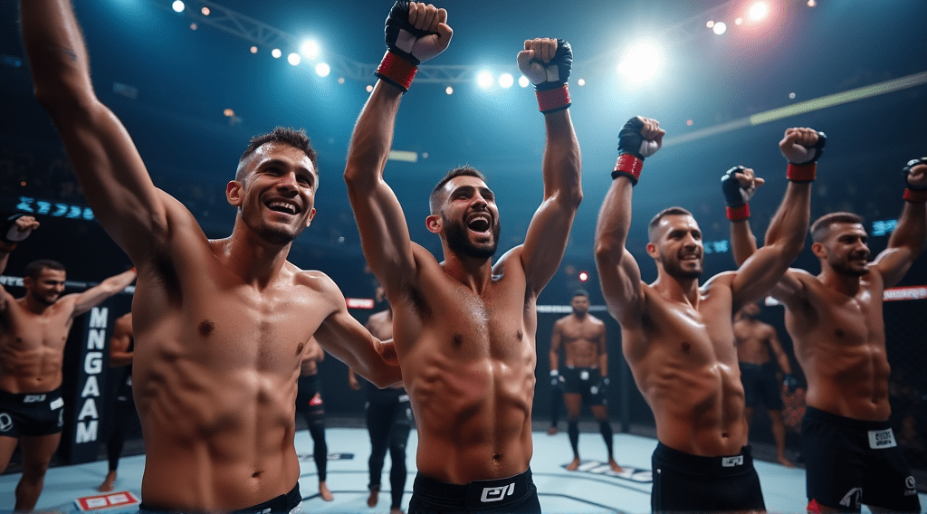 UFC Houston: Una noche de bonos de rendimiento y victorias espectaculares