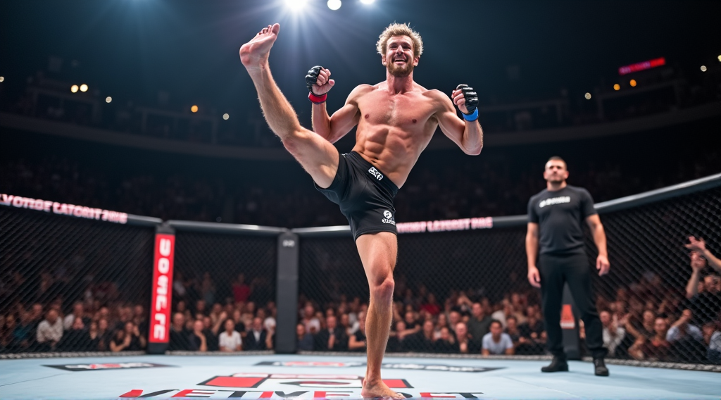 Justin Gaethje y su regla de oro: el backflip solo para nocauts