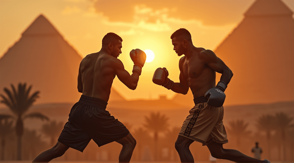 Usyk vs Verhoeven: El choque de reyes en las Pirámides de Giza