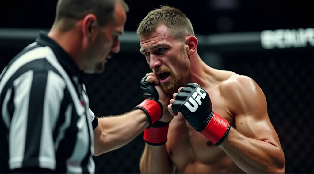 El momento en que Pantoja se dislocó el brazo y lo recolocó en segundos