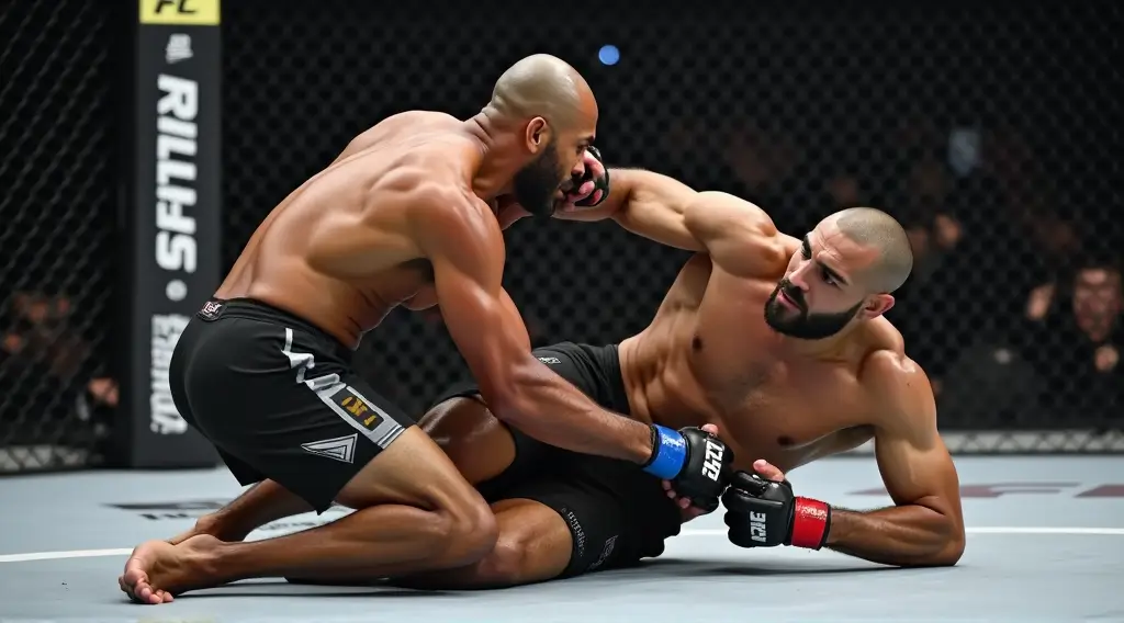 Demetrious Johnson vs. Khamzat Chimaev: El desafío de tamaño que definió un entrenamiento