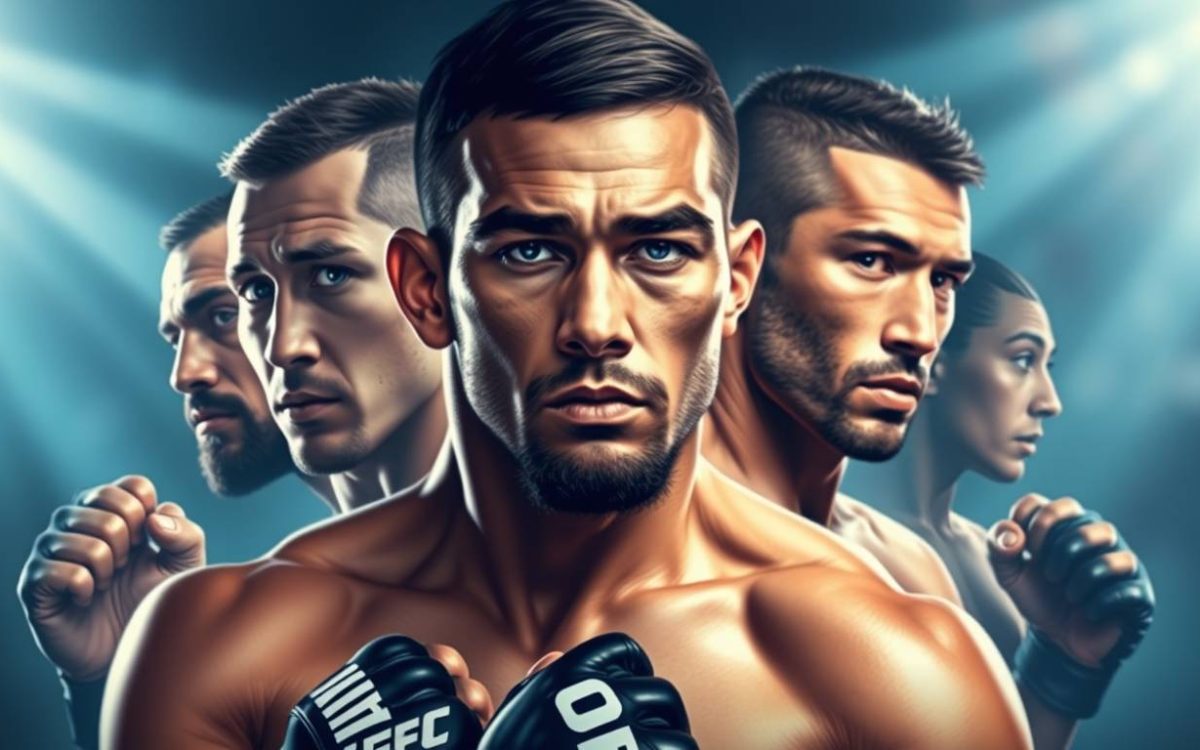 Los luchadores más destacados para el 2025 en UFC