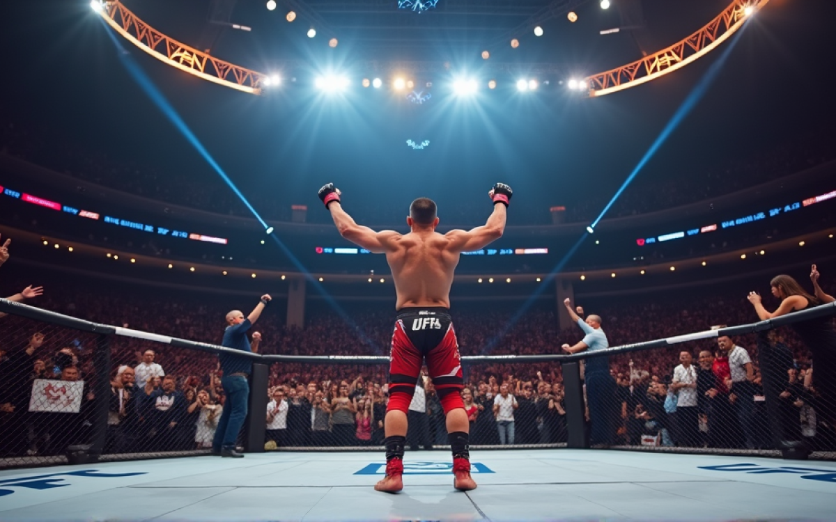 UFC 320: Gautier y Santos brillan en una noche de espectaculares finalizaciones