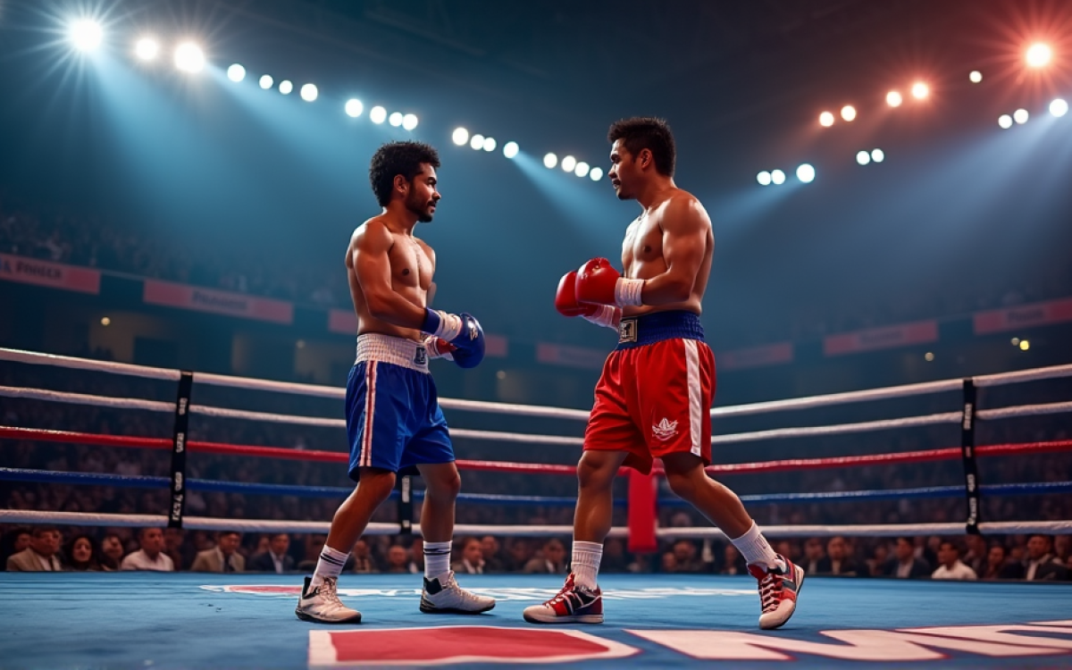 Manny Pacquiao lleva su promoción a Estados Unidos con un debut familiar