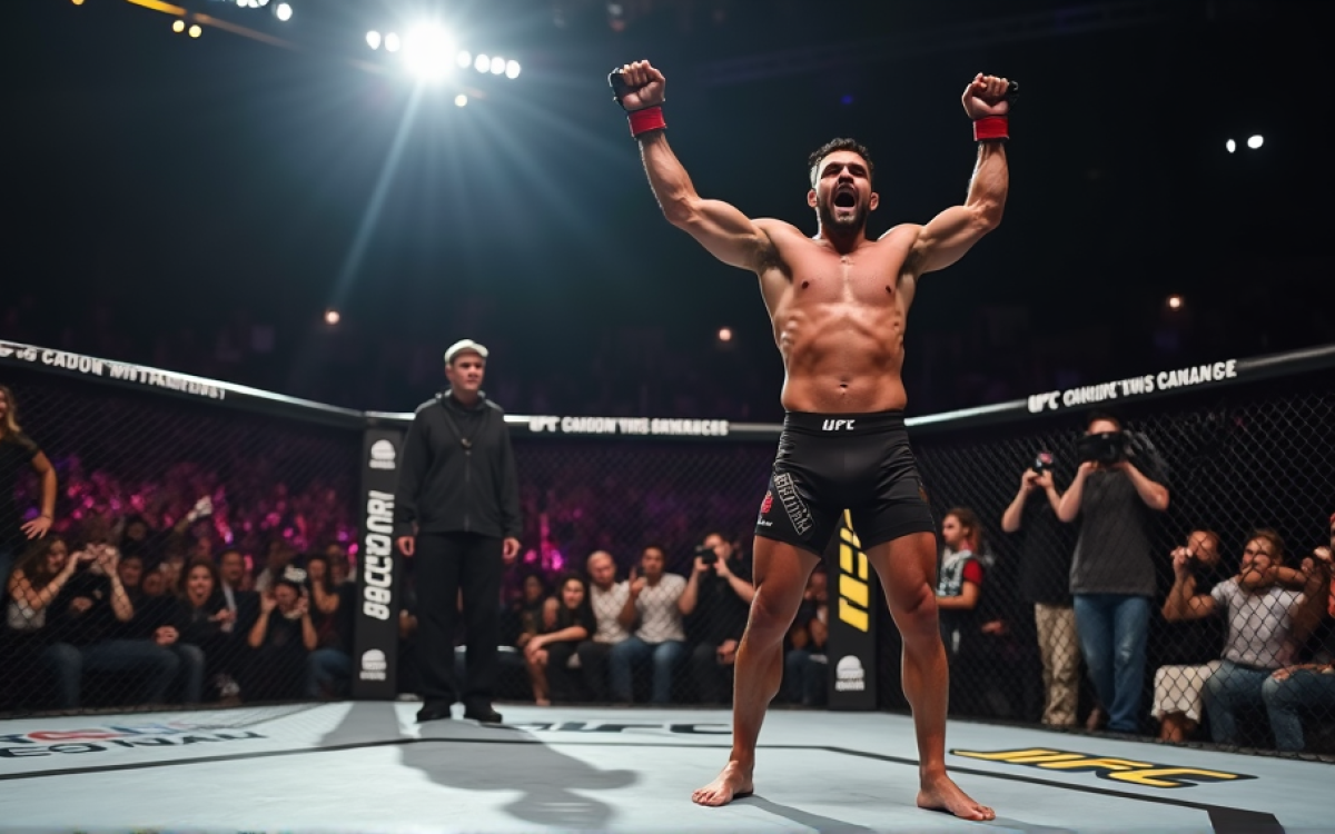 Charles Jourdain brilla en UFC Vancouver con espectacular victoria y bono de $50,000