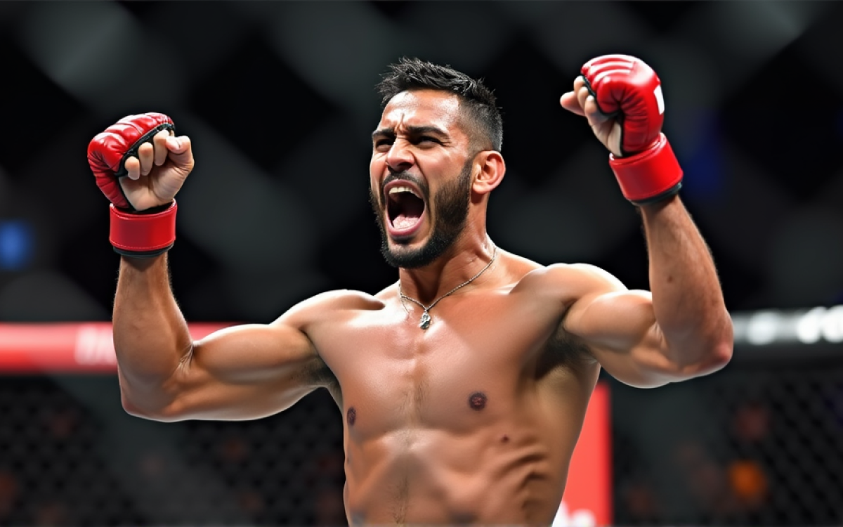 Raoni Barcelos: El veterano brasileño que mejora como el vino en la UFC