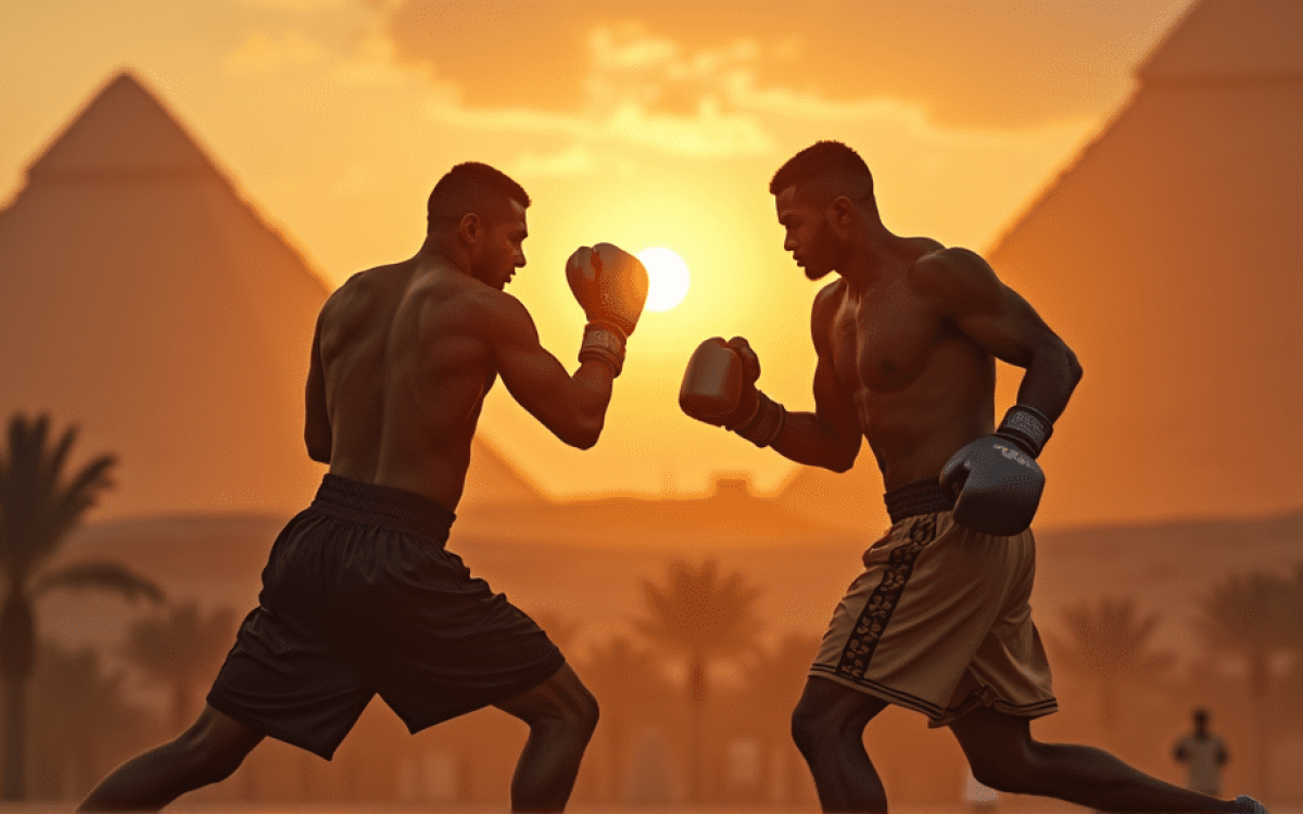 Usyk vs Verhoeven: El choque de reyes en las Pirámides de Giza