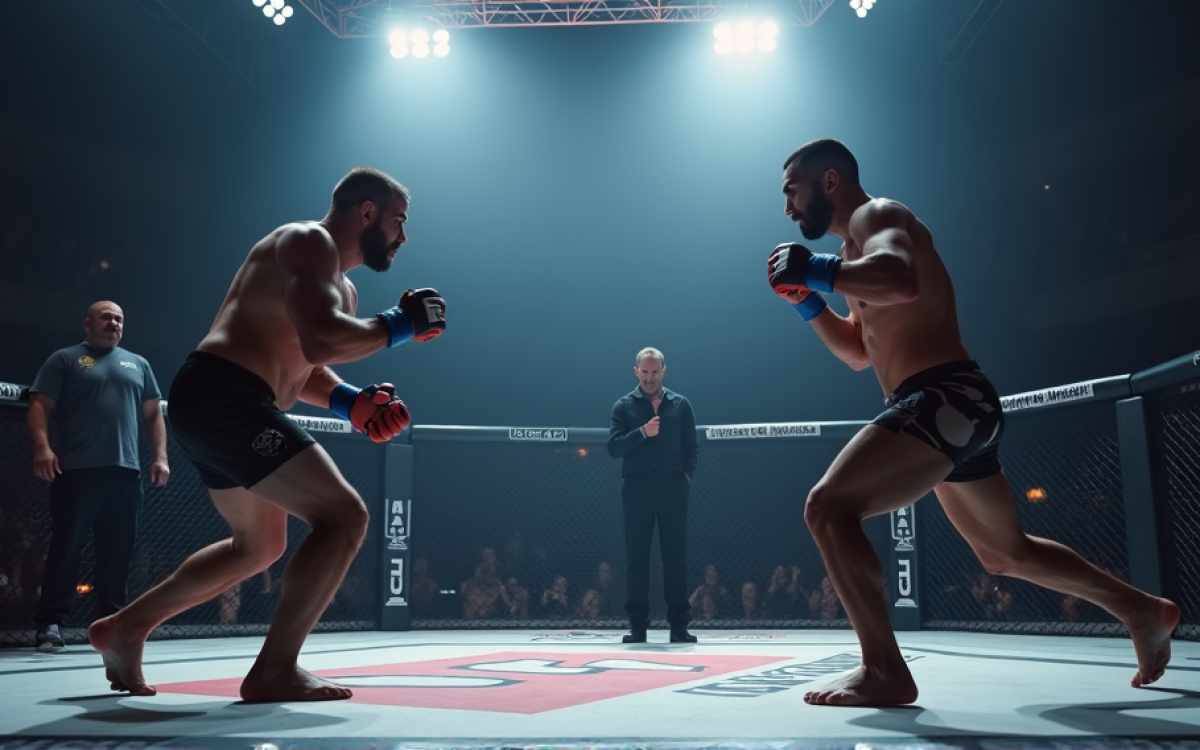 Magomed Ankalaev y Alex Pereira se enfrentan de nuevo en UFC 320 con Herb Dean como árbitro